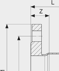 Sanpress Inox XL LF- přírubový přechod model