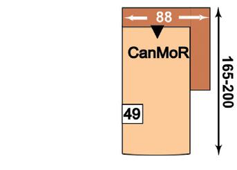 Kč 25 575 Kč 23 100 Kč 48 CanMoL 49 CanMoR 88 93 165 200 Kanape s motorem, prestavitelné do relaxační