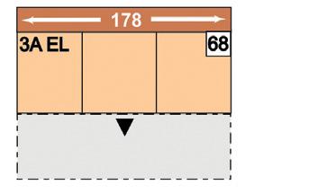 123 cm 2,5-sedák s funkcí příčného lůžka, bez  Plocha lůžka: 142 x