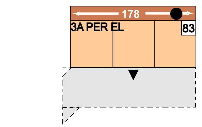 3-sedák s trapézoým příčným lůžkem, bez područek, možné pouze kombinaci s trapézoými