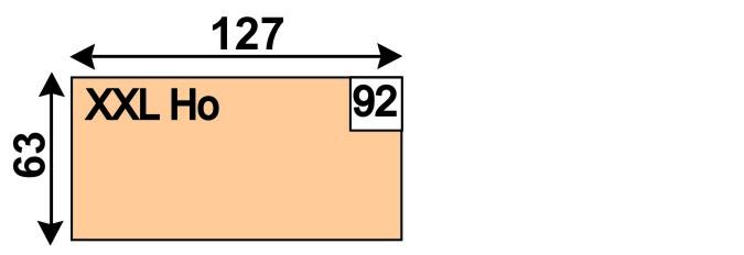 25870,- 27170,- 28470,- 29770,- Ploca lůžka: 125 x 119 cm Taburet o 60 46 60 Taburet, s