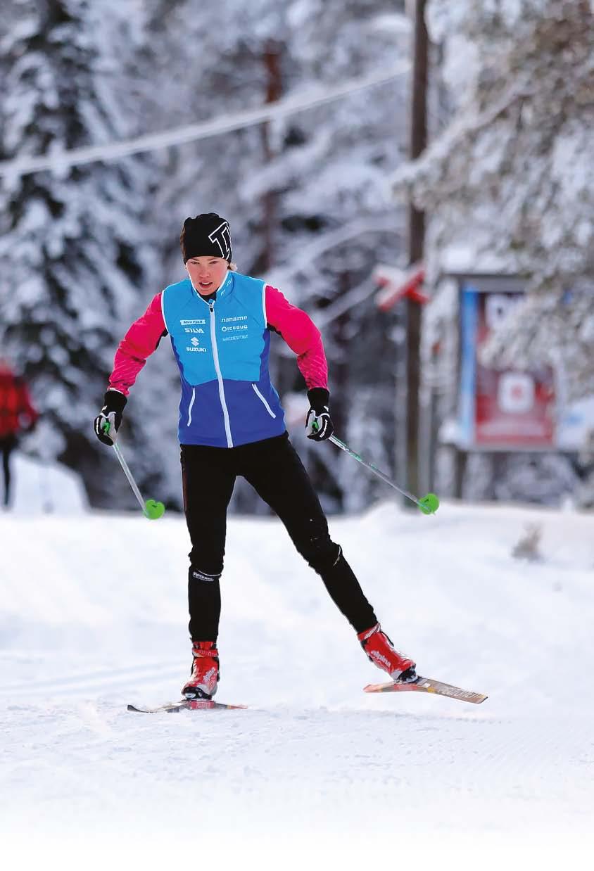 NJOY Tove Alexandesson (SWE) UŽIJTE SI LYŽOVÁNÍ co NEJLÉPE Máte právo si užít lyžování co nejlépe!