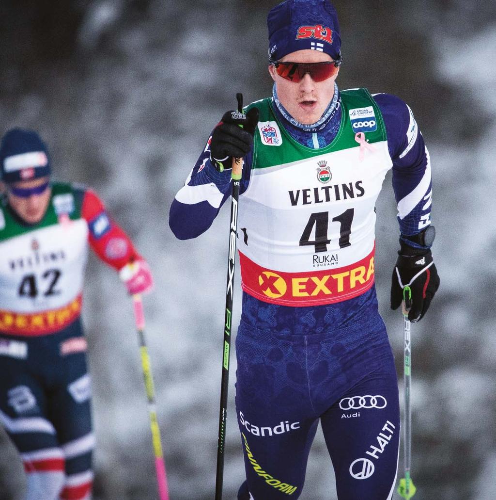 cr Lauri Lepistö (FIN) ZÁVODNÍ KOLEKcE WcR RAcING Lyžařská
