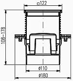 177,50 262,00 s plastovou přírubou PR4 celonerez - 150x150mm 280,10 413,00 NEPTUN - vpusť s plovákem Podlahová vpusť s plovákem je