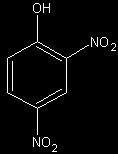 vodě: 0,g /00ml Vzhled: světle žlutý prášek -nitrofenol C 6 H NO (98% Sigma-Aldrich, Německo) CAS Name: Phenol, -nitro CAS Registry number: 00-0-7 M r = 9, t t =