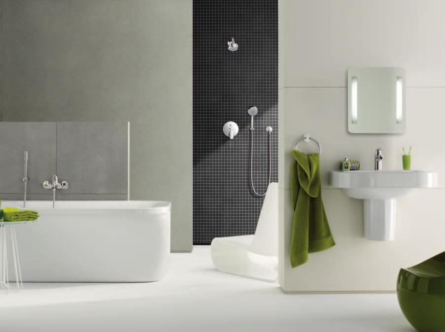 GROHE EUROSMART COSMOPOLITAN Zaměřená na nezbytné věci. Produkty řady Eurosmart Cosmopolitan se záměrně vyhýbají nadbytečným prvkům.