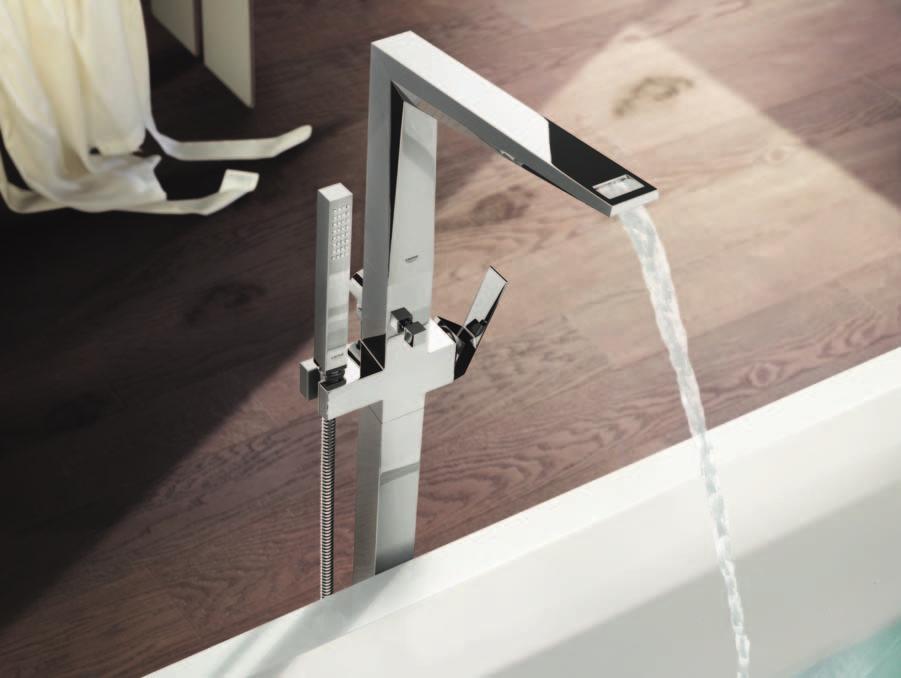 GROHE ALLURE BRILLIANT Řada Allure Brilliant svými blyštivými plochami, atraktivními křivkami a sofistikovanými detaily ilustrují naprostou preciznost, které lze dosáhnout pouze mnoha lety