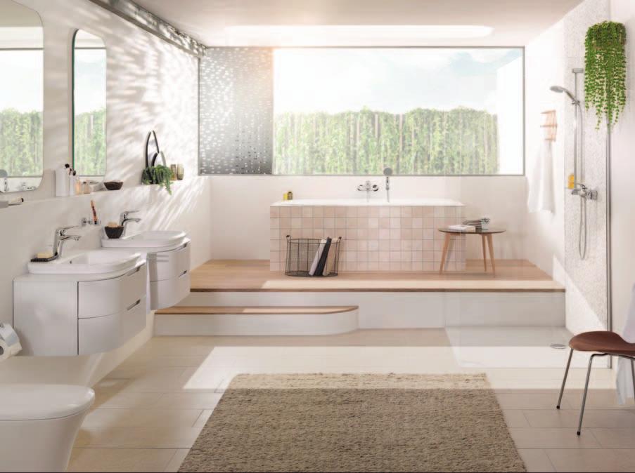 GROHE EUROSTYLE Vneste do své koupelny nádech luxusu a komfort plynoucí z dokonalé ergonomie.