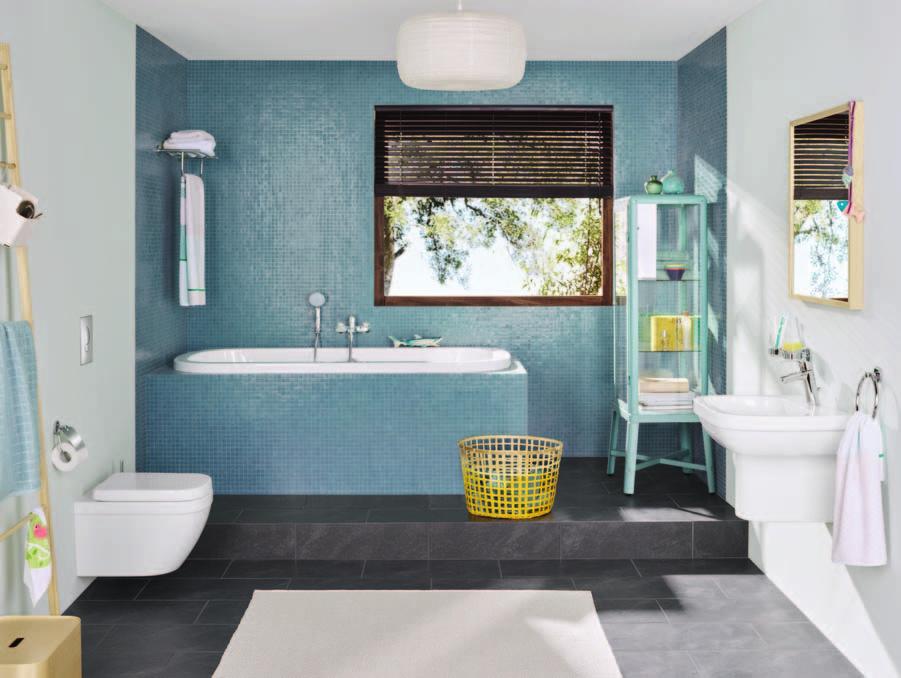 GROHE EUROSMART Nadčasové a mimořádně atraktivní zpracování. Design koupelny přirozeně kopíruje rytmus života, aniž by kompromitoval jeho jedinečný charakter.