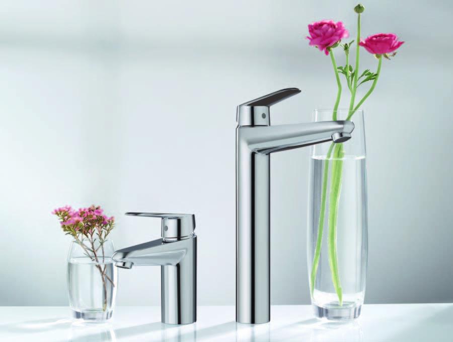 GROHE EURODISC COSMOPOLITAN Všestranná spolehlivost. Řada baterií Eurodisc Cosmopolitan se vyznačuje exkluzivním designem a vysokým počtem svých zástupců.
