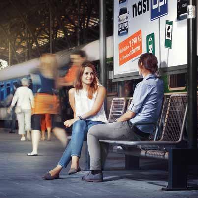 VARIAPOSTERY 17 Nejsledovanější reklamní nosič na železnici Reklamní nosič, kterého si