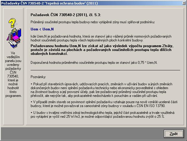 Pracovní prostor programu 13 Aktivní úloha Okna Pokud je úloha aktivní, týkají se jí všechny povely v horizontálním menu programu Ztráty 2017.