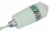 Rozměry Vstupní napětí Hmotnost Hladina hluku Doba eliminace 193 mm x 119 mm x 30 mm +/- 9 kv DC 550 g 68 db(a) při 1,5 bar v