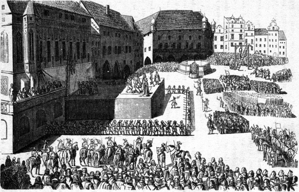 Poprava 27 českých pánů císař krutě potrestal