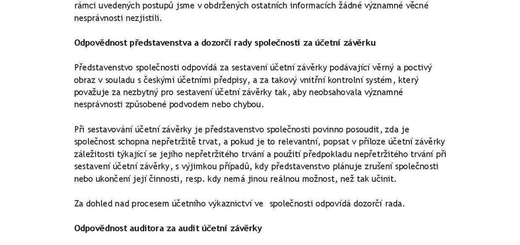 ÚVODNÍ SLOVO ZÁKLADNÍ ÚDAJE