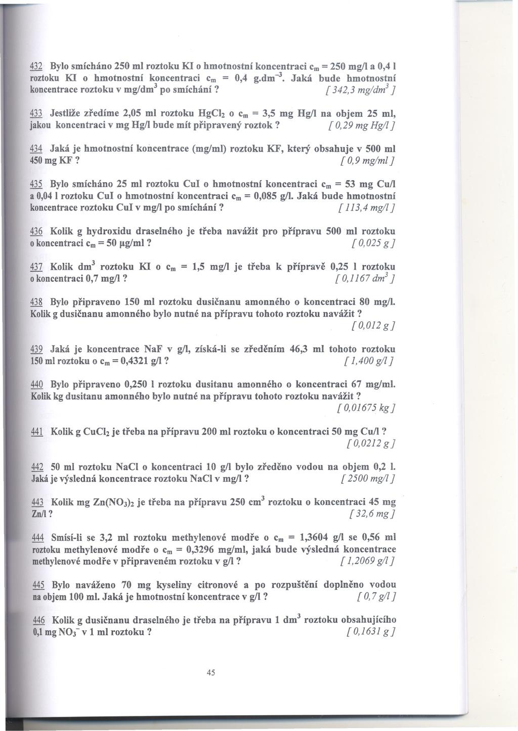 365 Kolik ml vody je treba pridat ke 100 ml roztoku ZnCh o hmotnostní - PDF  Stažení zdarma