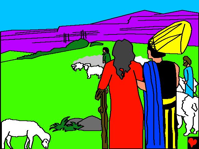 Jákob a Josef byli v Egyptě usmířeni