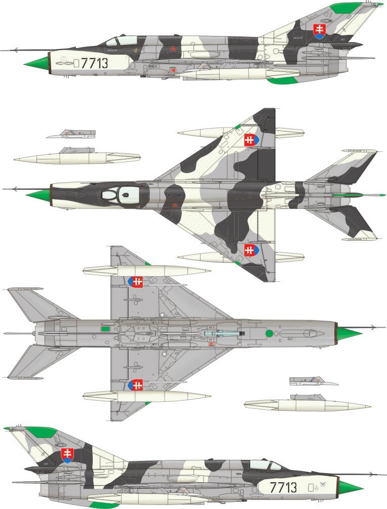 E th th MiG-MF, Slovak Air Force, Flight, Silac Airbase, Slovakia, ca.999 MiG-MF, Slovak Air Force, Flight, Sliac Airbase, Slovakia, ca.