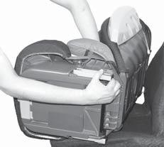 * Innføringshjelpemidlene forenkler montering med ISOFIX og unngår skader på setetrekket. Disse bør fjernes når de ikke brukes og oppbevares omhyggelig.