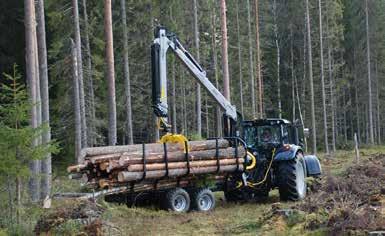 Otoč ramene S-Line nabízí vysokou otočnou sílu a všechny válce a hydraulické hadice jsou bezpečně umístěny.