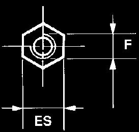 Spojovací a montážní materiál Šestihranné distanční sloupky, pozinkované Svorník se závitem M L 3 x 12 0 3 x