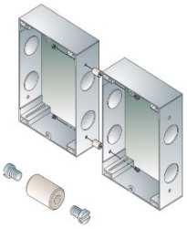 8856 5V ZÁPUSTNÁ INSTALAČNÍ KRABICE, S6 115 280 45mm REF.8857 6V ZÁPUSTNÁ INSTALAČNÍ KRABICE, S7 115 328 45mm REF.