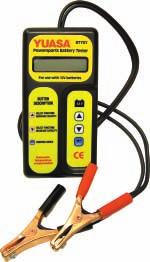 BATTERY ACCESSORIES Now with NEW Protective Rubber Boot & Amp Hr Guide Jumper Cables Part No. YUA00ACC07 Easy to use, easy to store Convenient storage bag Heavy duty, 8 ft.