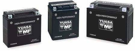 If high power is top priority in a replacement battery, look to Yuasa s batteries. Yuasa means more power, less maintenance and longer life.