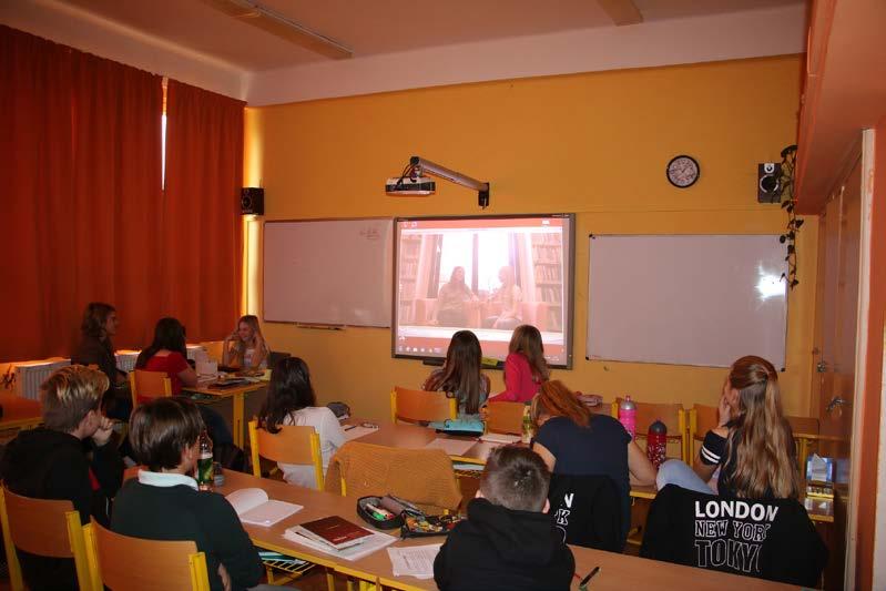 osobnosti Další projekt zpracovaný v hodině Výchovy k občanství absolvovali žáci sekundy. Navazoval na výuková témata jako např.