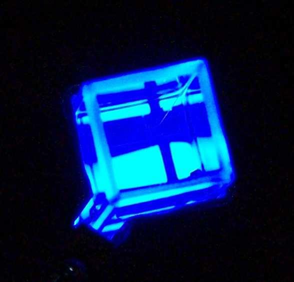 IV. Cuvette in the cell-holder with the