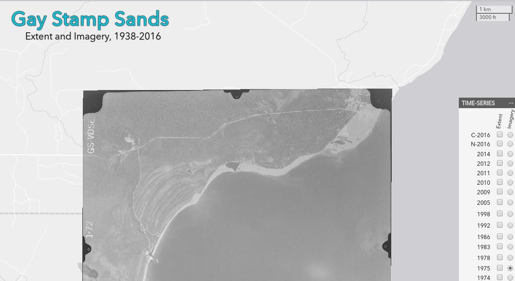 ČVUT v Praze 2 WEBOVÉ MAPOVÉ PLATFORMY Webové mapové platformy Webová mapová platforma zobrazující vývoj písčité pláže Gay Stand Sands (http://spatial.mtri.
