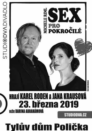 Kalendář akcí únor 2019 Kino v Tylově domě Pondělí 4. února v 10.