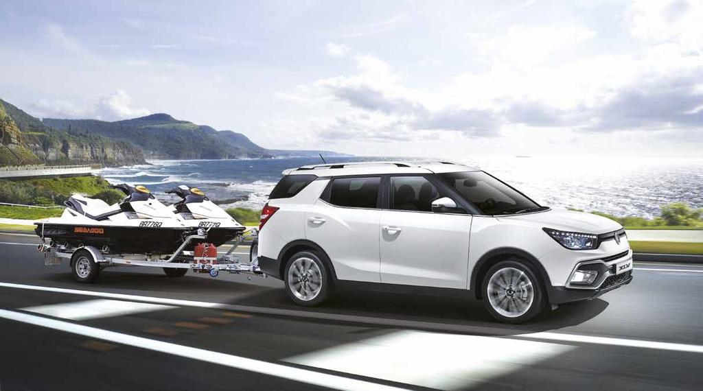 VÝJIMEČNÝ ZÁŽITEK Z JÍZDY I V NÁROČNÝCH JÍZDNÍCH PODMÍNKÁCH Ssangyong vyrábí vozidla s pohonem 4x4 již více než 60 let.