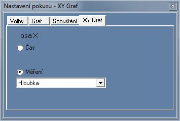 ZPRACOVÁNÍ VÝSLEDKU POKUSU 5 až 10 min POPIS GRAFU 1. Jednotlivá měření otevřeme kliknutím na ikonu Otevřít pokus v liště programu. 2. Změníme hodnoty na ose x v grafu.