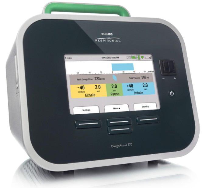 Příloha 3. CoughAssist In-Exsufflator (Homnick, D. N.