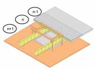 Prefabrikované předpjaté panely tloušťky 150 mm byly vyrobeny z drátkobetonu s pevností 80 MPa bez betonářské výztuže. Volný prostor uvnitř nosníku usnadňuje údržbu.