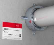 Rohrschottsystem M AbZ: Z-19.17-1864 Schott-Nummer Hersteller der Abschottung Datum Diese Abschottung darf nicht beschädigt werden. Fermacell GmbH Art.-Nr.