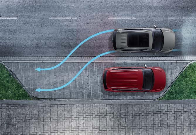 ¹) C H SO 08 Asistent pro změnu jízdního pruhu Side Assist ²) podporuje řidiče při změně jízdního pruhu.