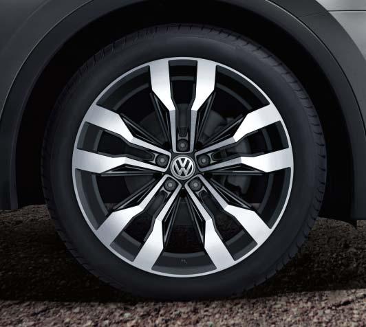 R SO 10 20" kola z lehké slitiny Kapstadt,¹) Volkswagen R SO 11 20" kola z lehké slitiny Kapstadt,¹)