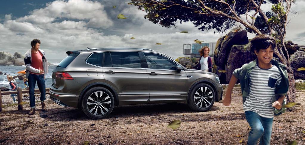 Tiguan Allspace: Spousta místa pro dobrodružství.