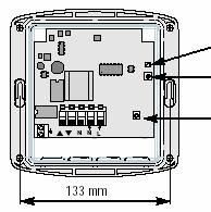 Technické údaje Kontrolka LED Programovací tlačítko Tlačítko ručního ovládání Jmenovité provozní napětí: 220 240 V ~ 50/60 Hz Krytí: IP 44 Provozní teplota: -20 C.