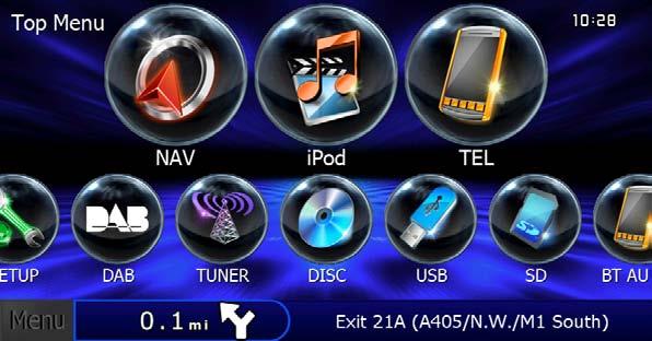 Začínáme Při prvním použití navigačního systému Kenwood Navigation System budete muset systém nastavit. Menu Nápověda poskytuje další informace.