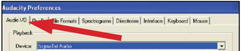 Při zahájení práce s programem Audacity postupujte podle níže uvedených pokynů.