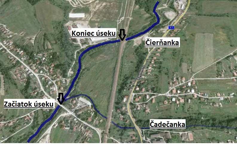 2.3 PODKLADY a) Rad N- ročných prietokov pre tok Čierňanka od SHMÚ b) Rad m- denných prietokov pre tok Čierňanka od SHMÚ c) Rad N- ročných prietokov pre tok Čierňanka od SVP d) Rad m- denných
