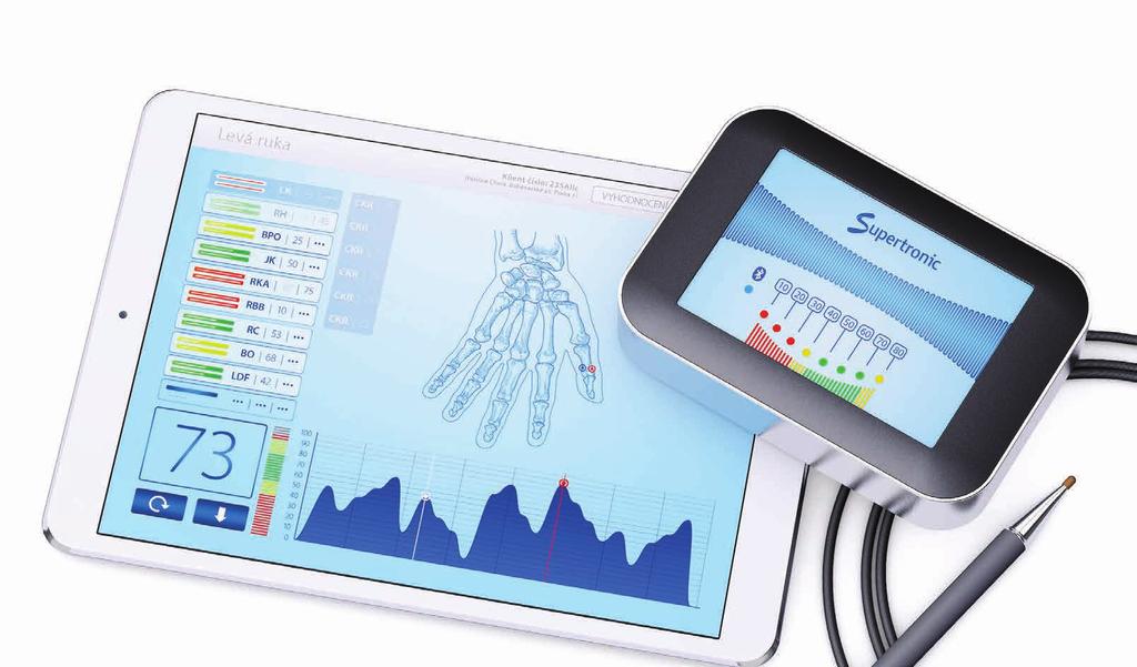 Diagnostika Supertronicem Jednou z definic zdraví je rovnováha energií v těle. Každé její vychýlení může časem přinést zdravotní problém, o němž zpočátku nemáme ani potuchy.