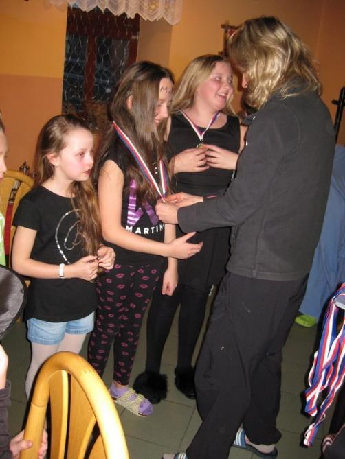 Doleva a doprava. V úterý jsme trénovali brzdění. Jeli jsme z celýho kopce a zabrzdili. 4.