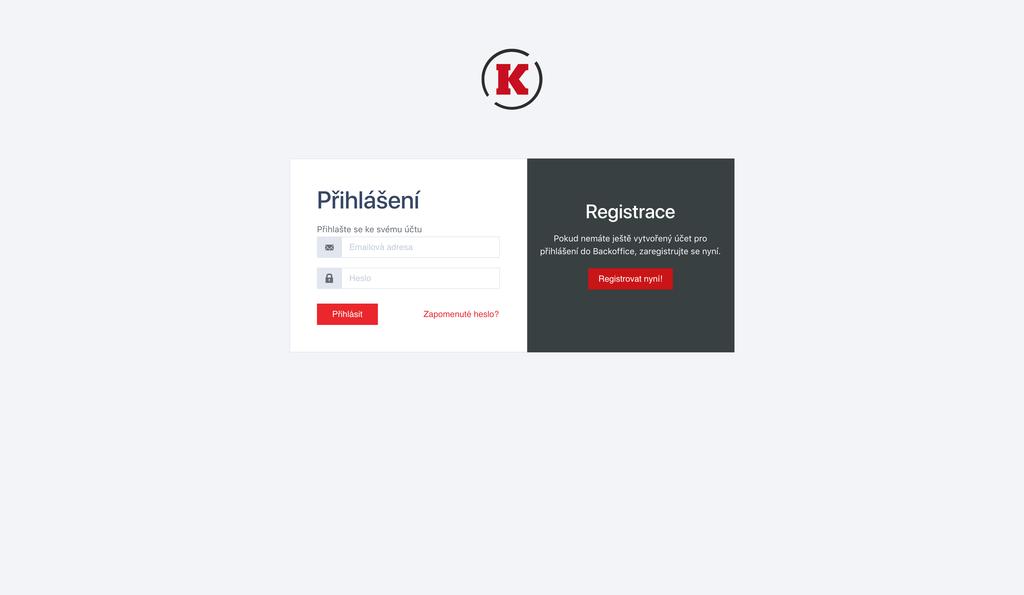 1 Přihlášení a registrace Přihlášení Pro přihlášení zadejte svou emailovou adresu a heslo, následně stiskněte tlačítko Přihlásit. Přihlašovací údaje jsou společné napříč produkty firmy KASAmax EU s.r.o. Pokud jste se již například registrovali v pokladní aplikaci KASAmax Mobile, využijte pro přihlášení stejné údaje.