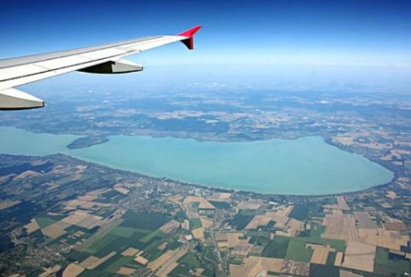 Balaton Blatenské jezero maďarské moře 78 km dlouhé a ve svém nejširším