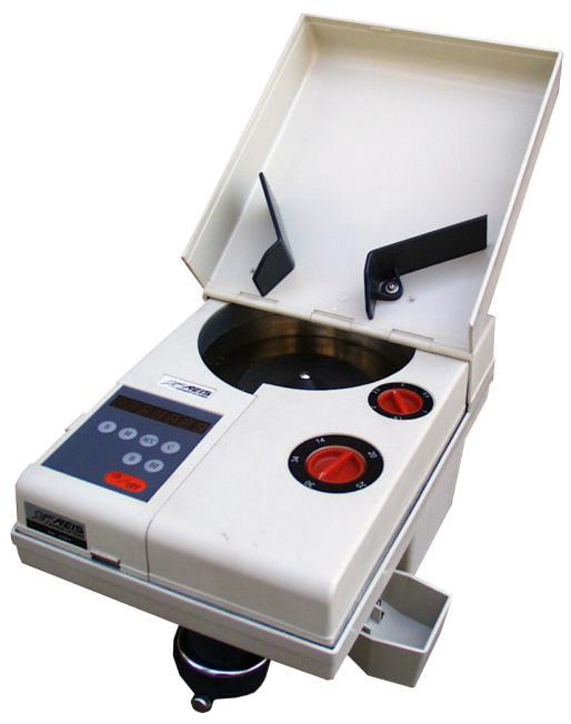 Popis stroje Popis stroje PRC 100 Násypka mincí Otočný disk LED-Displej