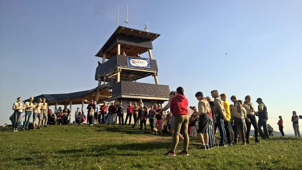 Podzimní chata V rámci podzimních prázdnin se uskutečnil vícedenní skautský podnik Podzimní chata.